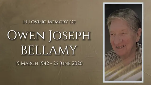Portrait of Owen Joseph Bellamy