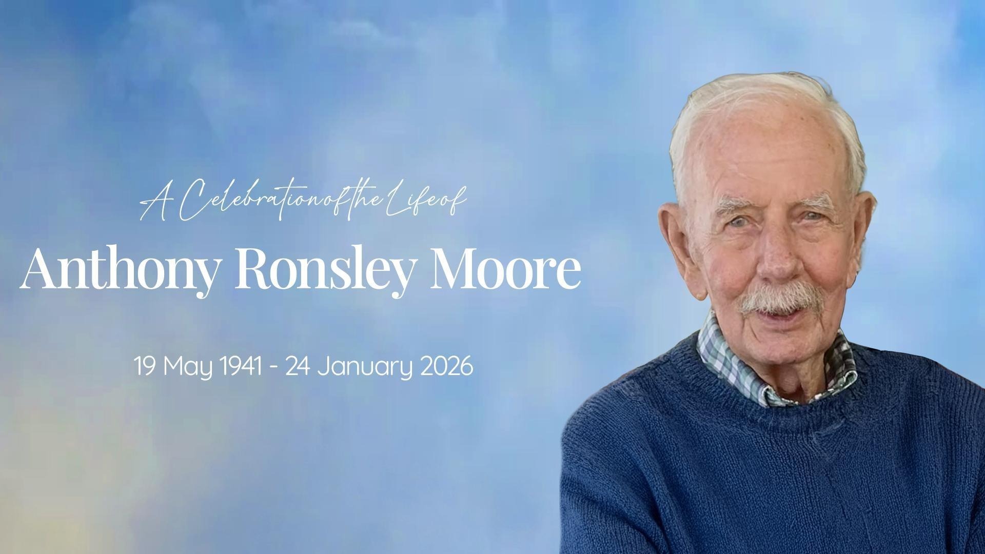 Portrait of Anthony Ronsley Moore