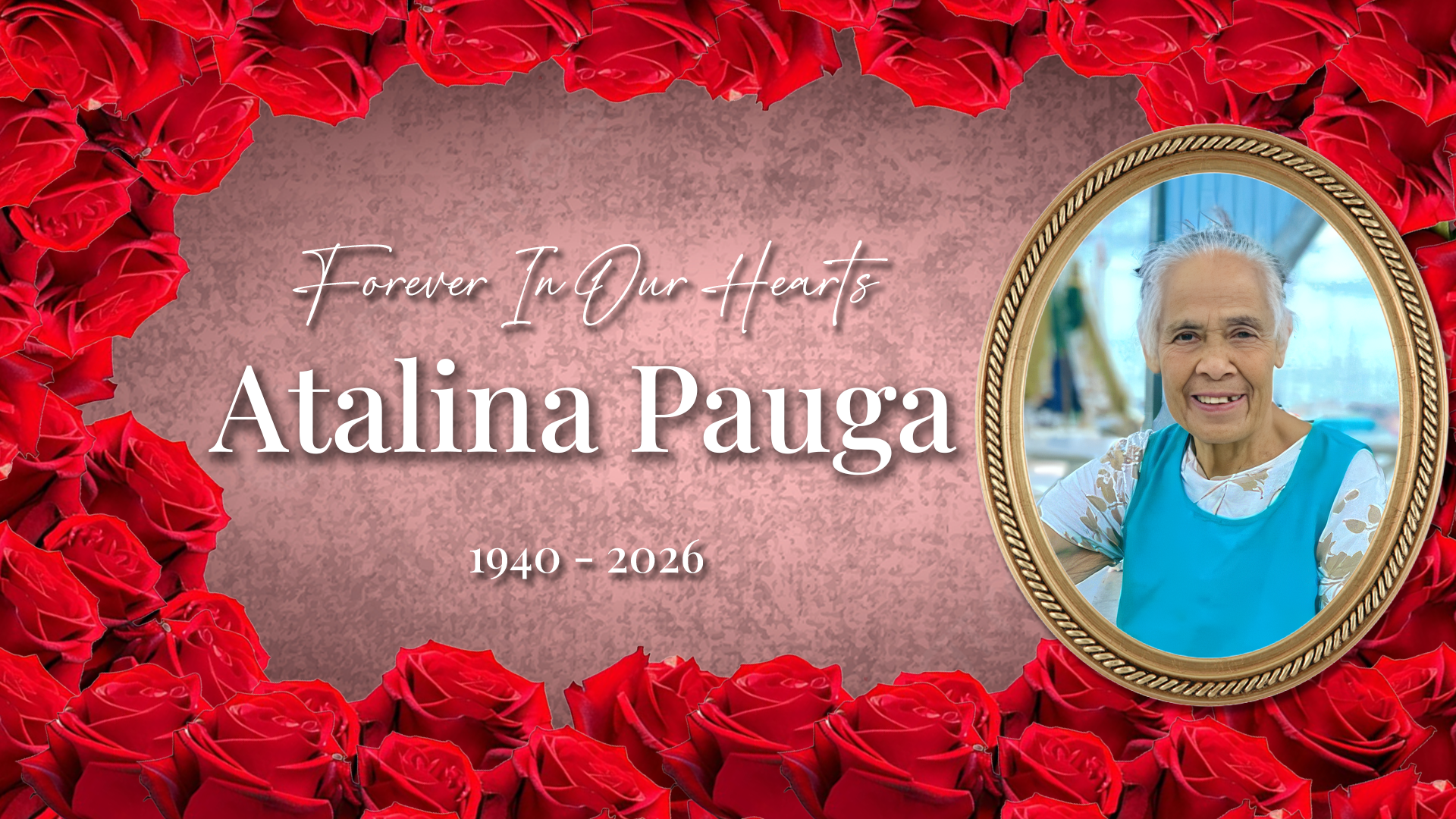 Portrait of Atalina Pauga