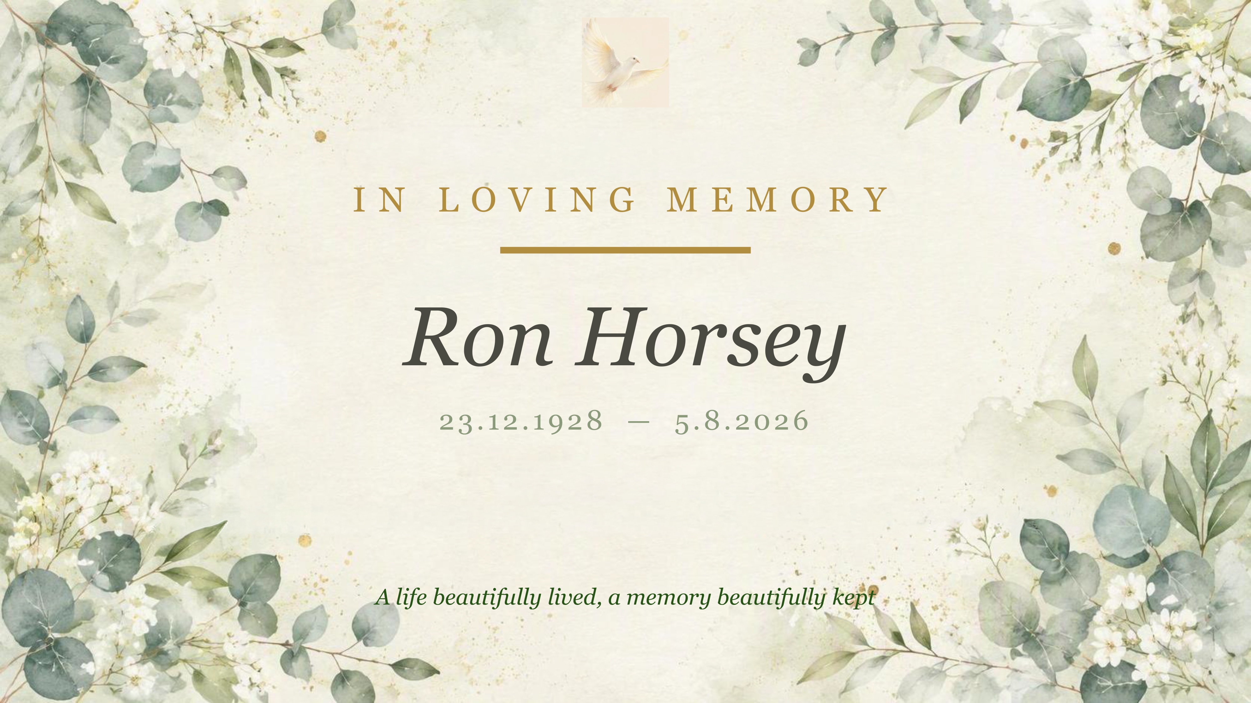 Portrait of Ron Horsey
