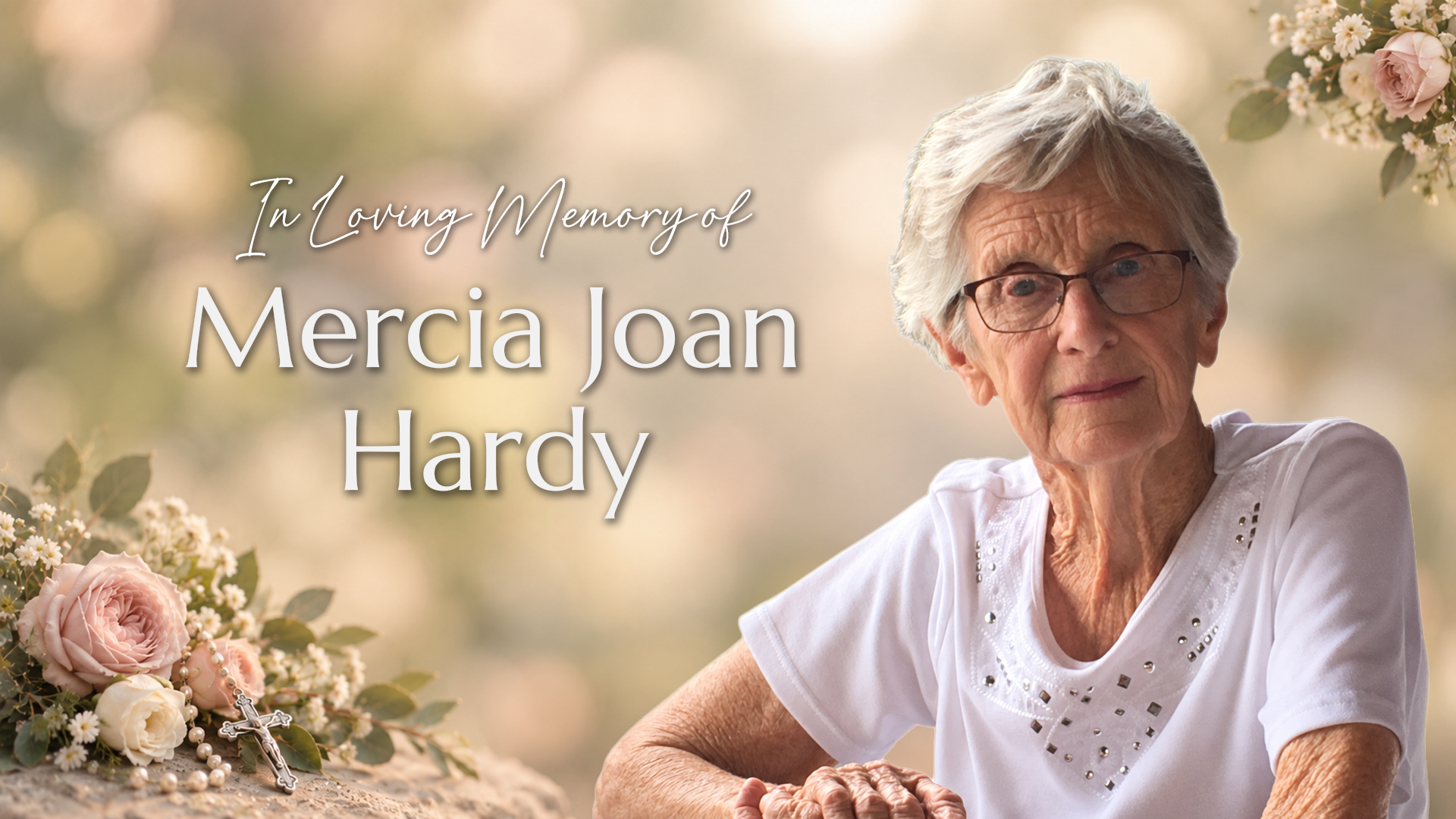 Portrait of Mercia Joan Hardy