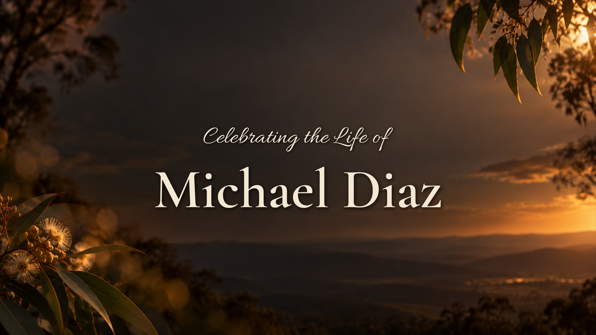 Portrait of Michael Diaz