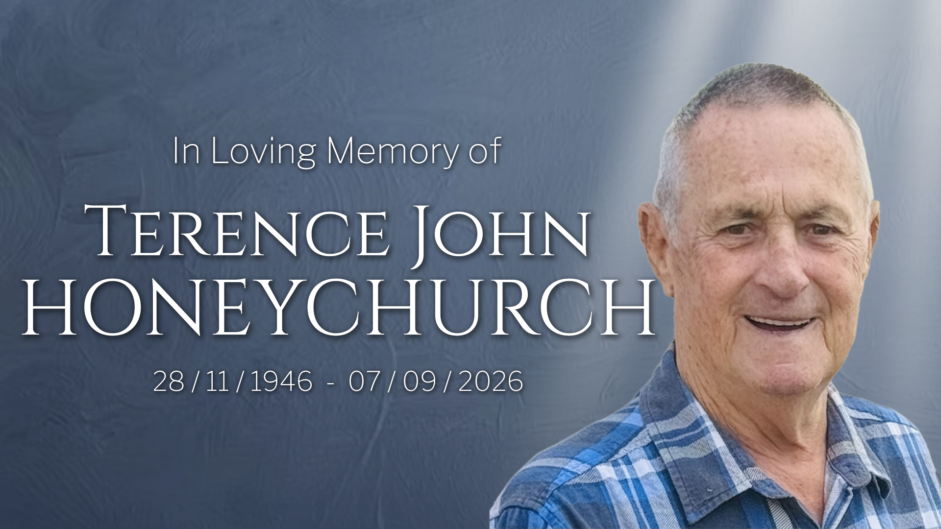 Portrait of Terence John Honeychurch