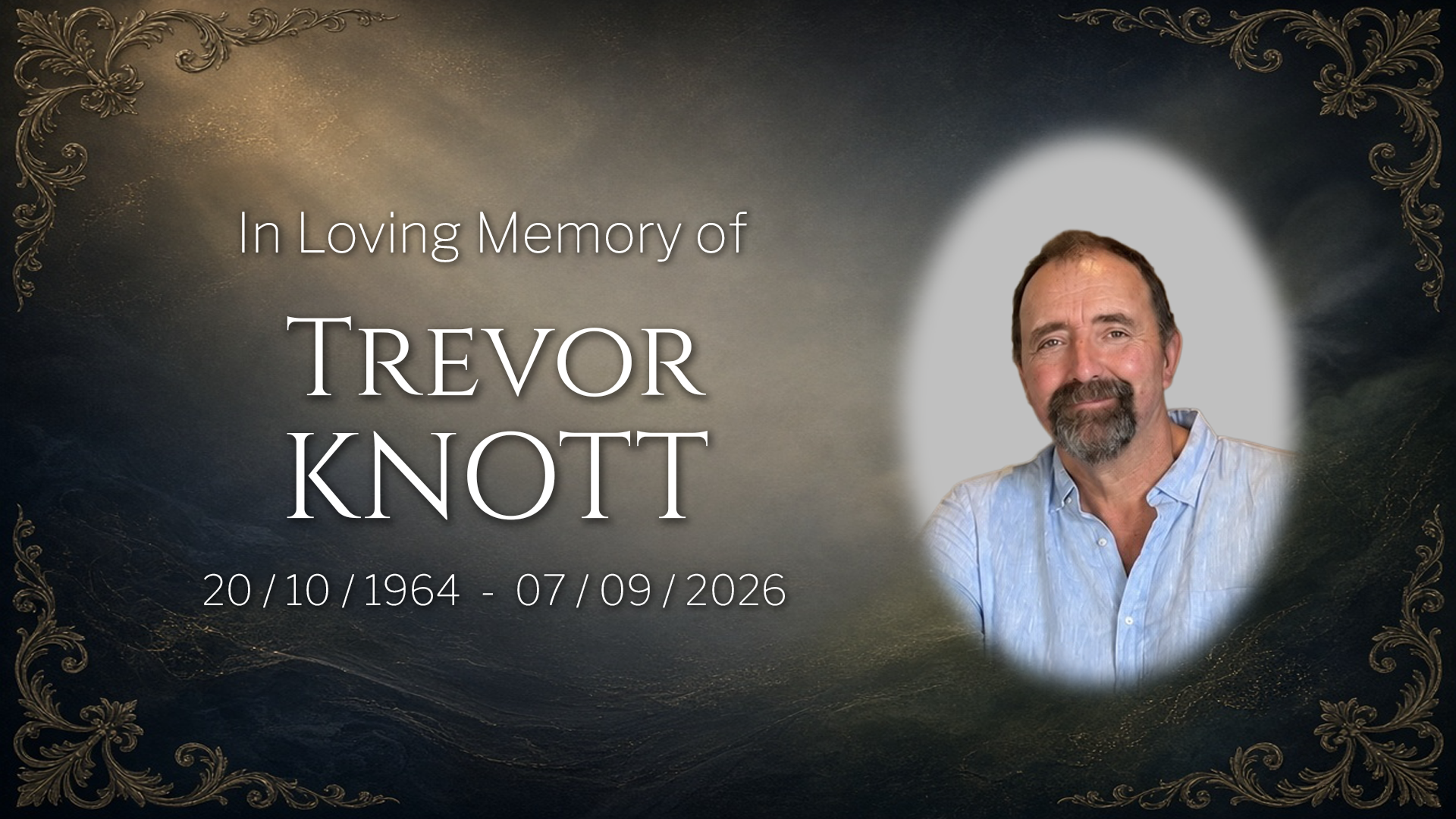 Portrait of Trevor Boyd Knott